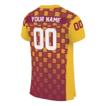 customized arizona state sun devils stacked rectangle maroon jersey best selling