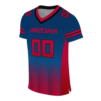 customized arizona wildcats halftone sweep navy black jersey fashion forward