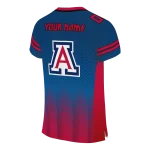 customized arizona wildcats halftone sweep navy black jersey best selling