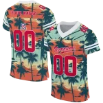 customized arizona wildcats horizon palm sunset jersey best selling