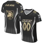 customized army black knights dynamic dots black jersey best selling
