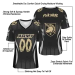 customized army black knights dynamic dots black jersey best selling