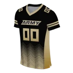customized army black knights halftone sweep black jersey best selling