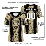 customized army black knights rugged stripes gold jersey best selling
