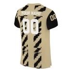 customized army black knights stripe block gold jersey best selling