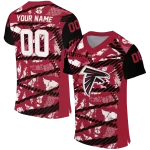 customized atlanta falcons camo shatter red jersey best selling