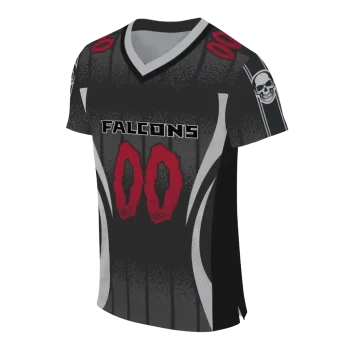customized atlanta falcons dynamic dots black jersey fashion forward