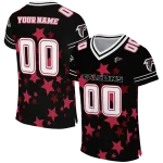 customized atlanta falcons star cluster black jersey best selling
