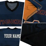 customized auburn tigers halftone flow navy blue black jersey best selling