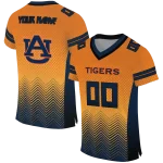 customized auburn tigers halftone sweep orange black jersey best selling