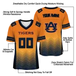 customized auburn tigers halftone sweep orange black jersey best selling