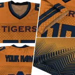 customized auburn tigers halftone sweep orange black jersey best selling