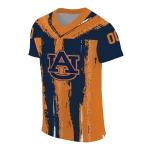 customized auburn tigers striped texture navy blue jersey best selling