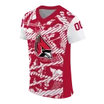 customized ball state cardinals camo shatter red jersey best selling