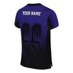 customized baltimore ravens halftone fade purple black jersey best selling