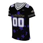 customized baltimore ravens star cluster black jersey best selling