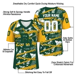 customized baylor bears camo shatter green jersey best selling