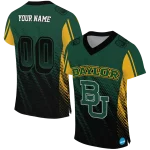 customized baylor bears halftone flow green black jersey best selling