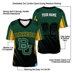 customized baylor bears halftone flow green black jersey best selling