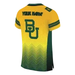 customized baylor bears halftone sweep gold black jersey best selling