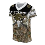 customized boise state broncos antler skull camouflage hunting jersey best selling