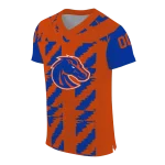 customized boise state broncos stripe block orange jersey best selling