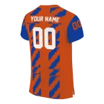 customized boise state broncos stripe block orange jersey best selling