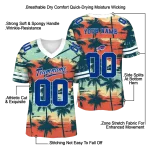 customized buffalo bills horizon palm sunset jersey best selling