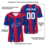 customized buffalo bills striped texture blue jersey best selling