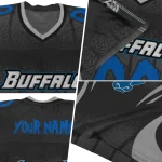 customized buffalo bulls dynamic dots white jersey best selling