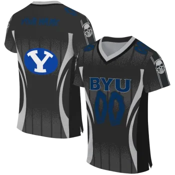 customized byu cougars dynamic dots white jersey best selling