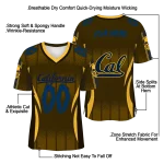 customized california golden bears dynamic dots gold jersey best selling