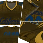 customized california golden bears dynamic dots gold jersey best selling