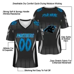 customized carolina panthers dynamic dots black jersey best selling