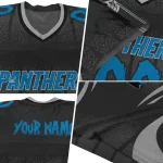 customized carolina panthers dynamic dots black jersey best selling