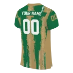 customized charlotte 49ers striped texture green jersey best selling