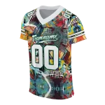 customized charlotte 49ers tribal face jersey best selling