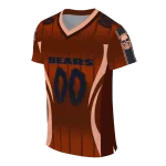 customized chicago bears dynamic dots orange jersey best selling