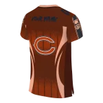 customized chicago bears dynamic dots orange jersey best selling