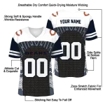 customized chicago bears tire arrows blue black white jersey best selling
