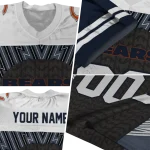 customized chicago bears tire arrows blue black white jersey best selling