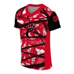 customized cincinnati bearcats camo shatter red jersey best selling