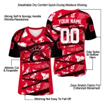 customized cincinnati bearcats camo shatter red jersey best selling