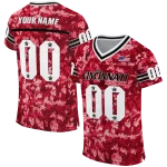 customized cincinnati bearcats camouflage abstract red jersey best selling
