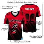 customized cincinnati bearcats halftone flow red black jersey best selling