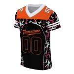 customized cincinnati bengals brushstroke xs black jersey best selling