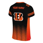 customized cincinnati bengals halftone sweep black jersey best selling