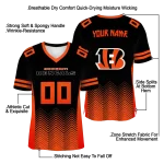 customized cincinnati bengals halftone sweep black jersey best selling