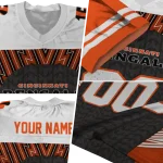 customized cincinnati bengals tire arrows orange black white jersey best selling