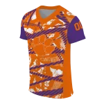 customized clemson tigers camo shatter orange jersey best selling